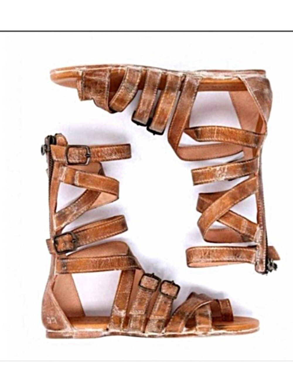 Bed Stu Seneca Gladiator SANDAL Tan Rustic